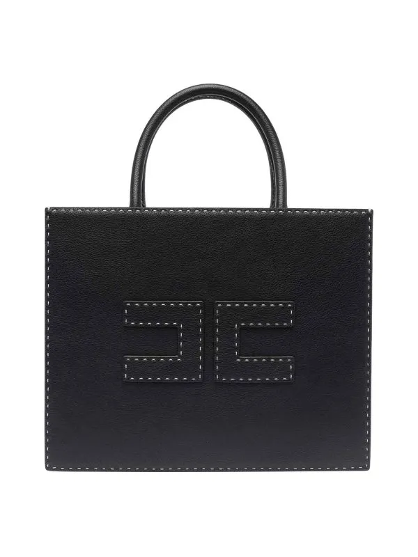 Elisabetta Franchi Sac Cabas - Noir - Noir - Femme | BS09A51E2110