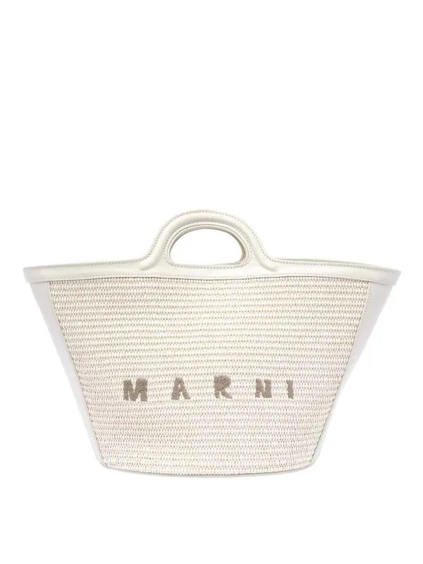 Marni Sac Cabas - Blanc - Blanc - Femme | BMMP0068Q0P386000W12