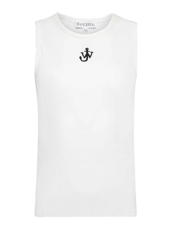 J.W. Anderson Gilet - Blanc - Blanc - Femme | JO0248PG1717001