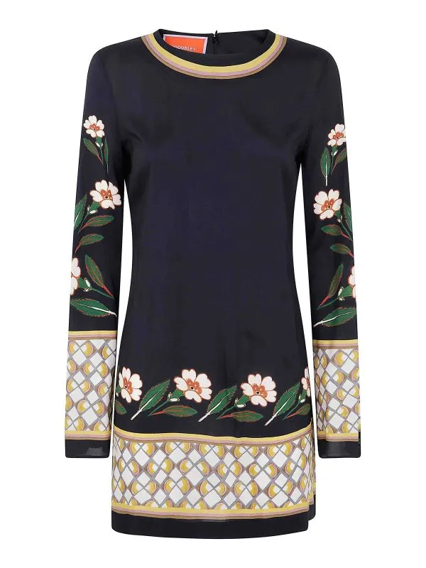 La DoubleJ Robe Courte - Noir - Noir | DRE0619VIS001DAZ01BL01