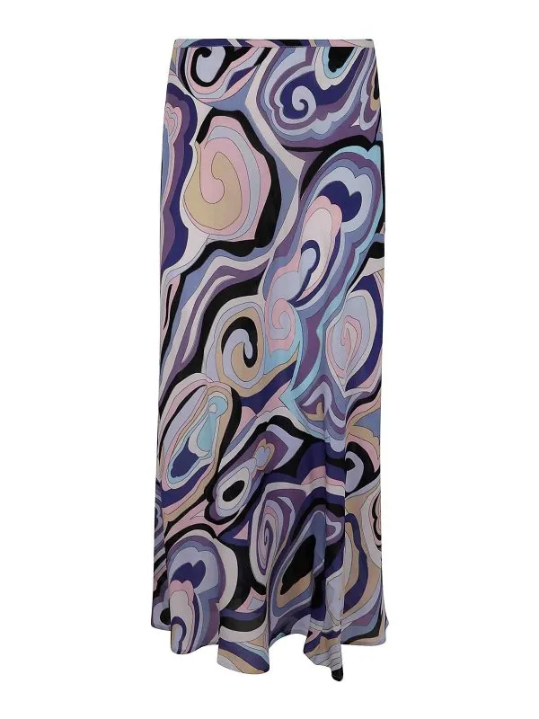 Rixo Jupe Midi - Bleu - Bleu - Femme | 200029812506252