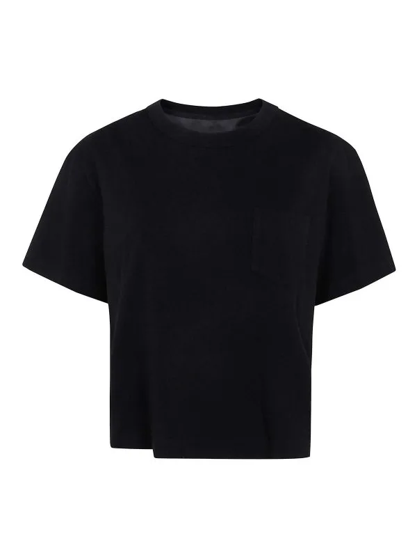 Sacai T-Shirt - Noir - Noir - Femme | 2507690001 | thebs.com