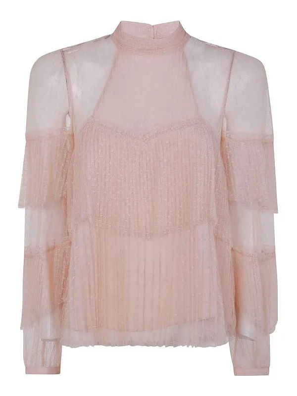 Twinset Blouse - Rose - Rose - Femme | 251TP251300178