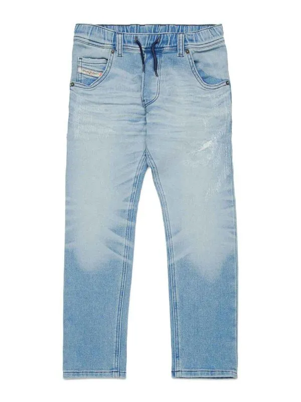 Diesel Jean Droit - Bleu - Bleu - Garçon | 00J3AJKXBN2K01