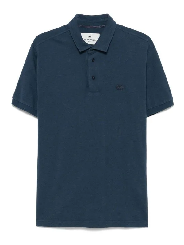 Etro Polo - Bleu - Bleu - Homme | MRMD0006AJ264B3681 | thebs.com