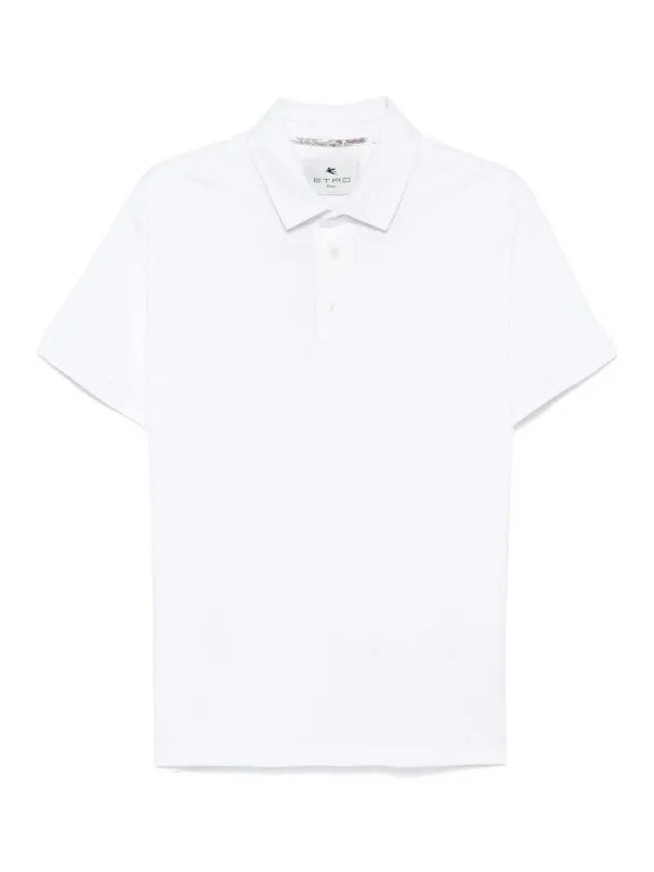Etro Polo - Blanc - Blanc - Homme | MRMD0006AJ264W0800