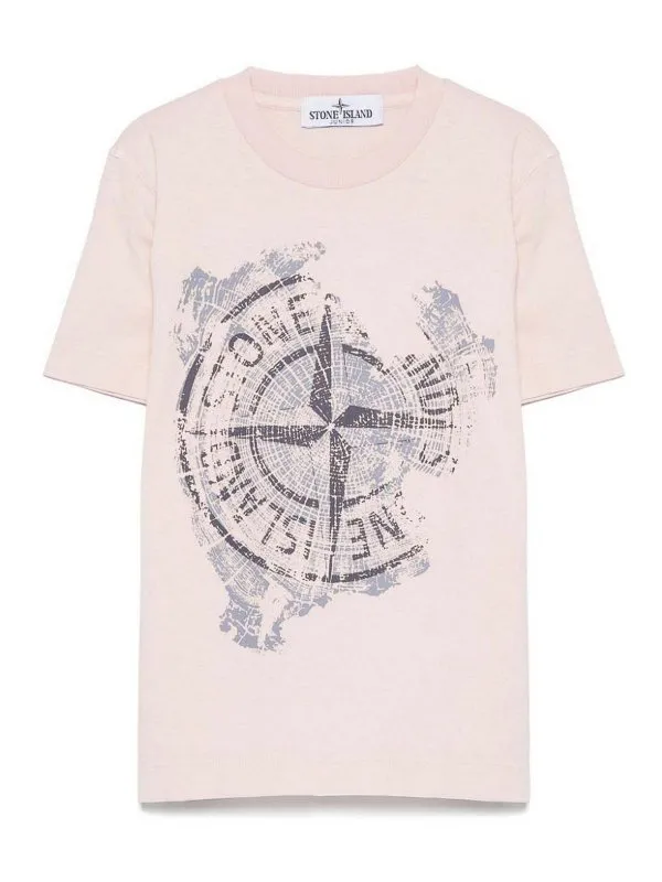 Stone Island Pull Col Rond - Couleur Chair | K1S162100010S0128V0082