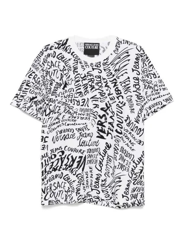 Versace Jeans Pull Col Rond - Noir - Noir | 78GAH6R0JS440L02