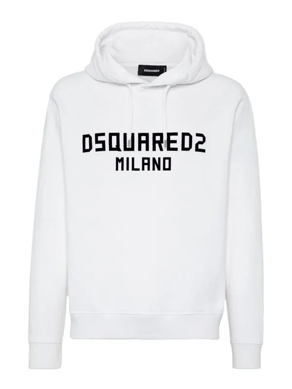 Dsquared2 Sweat-Shirts - Noir - Blanc - Homme | S74GU0870D25015961