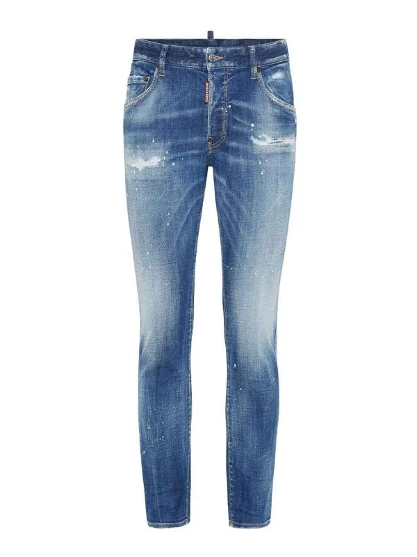 Dsquared2 Jean Droit - Bleu - Bleu - Homme | S74LB1675S30872470