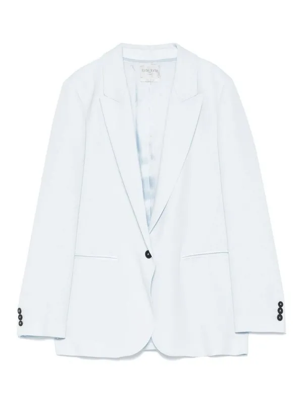 Forte Forte Blazer - Bleu Clair - Bleu Clair | 13561MYJACKET7062