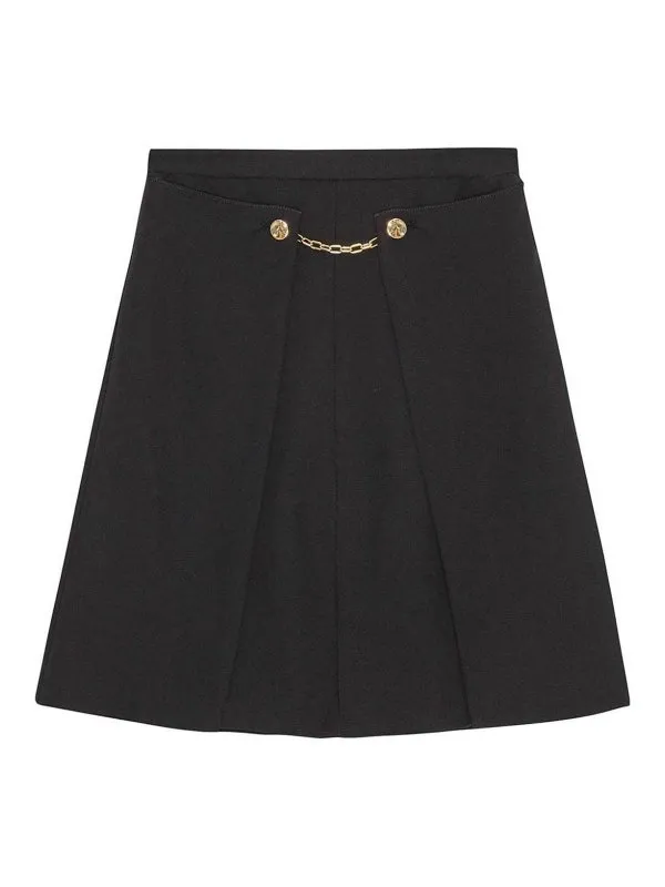 Ganni Jean Droit - Noir - Noir - Femme | W0184099 | thebs.com