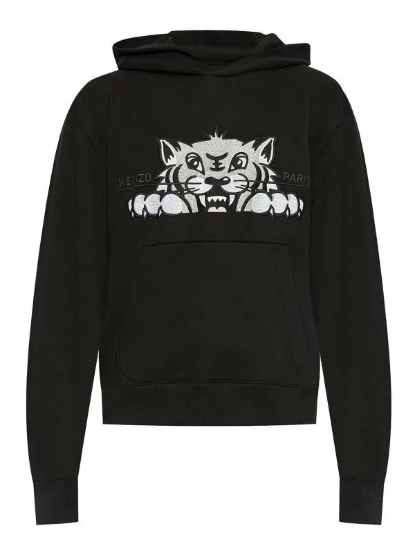 Kenzo Sweat-Shirts - Noir - Noir - Homme | FF55SW2644MF99J