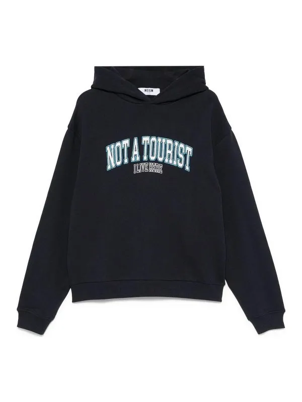 M.S.G.M. T-Shirt - Bleu - Bleu - Homme | 3840MM11625709589