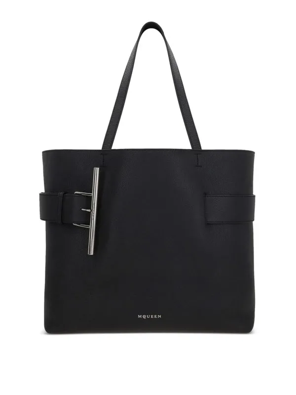 Alexander Mcqueen Sac Cabas - Argent - Noir | 8135321VDDM1000