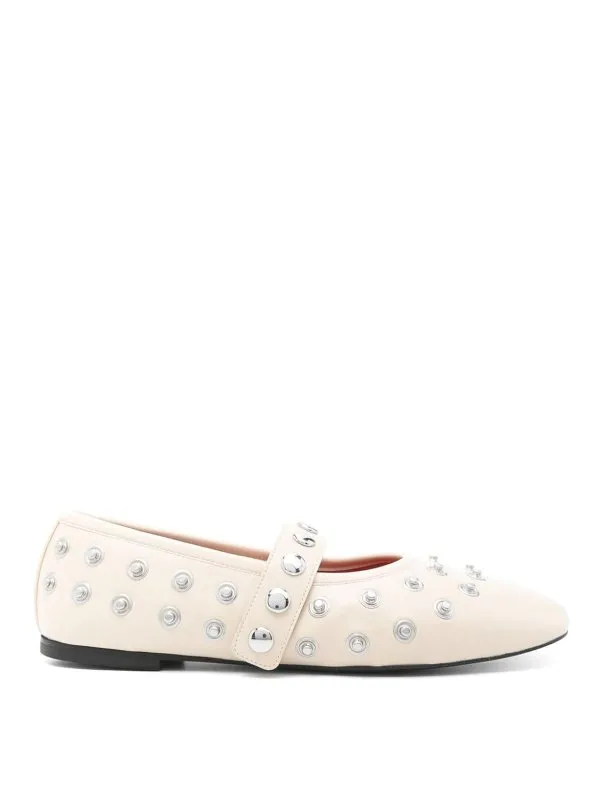 Stella Mccartney Ballerines - Crème - Crème | 810473W1G909320