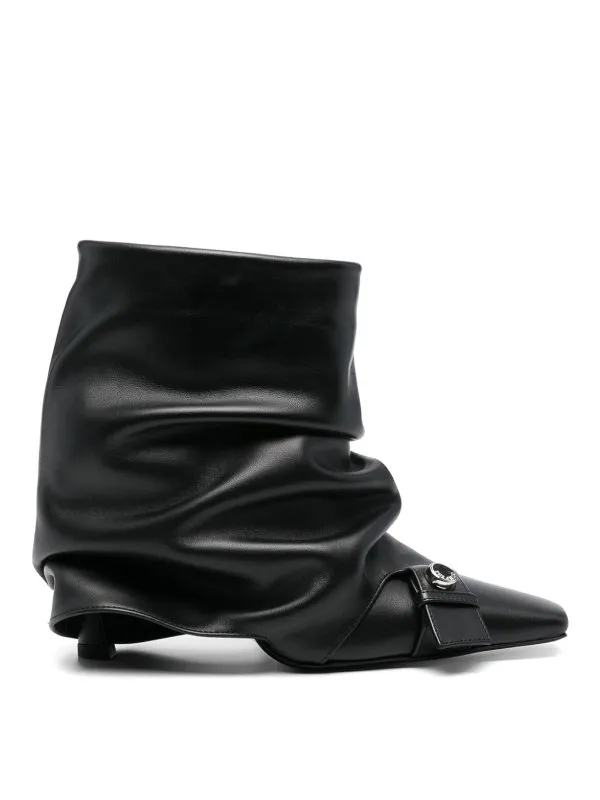 The Attico Bottines - Noir - Noir - Femme | 250WSH00847LBT019AA100