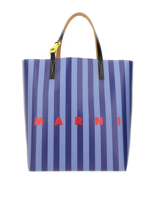 Marni Sac Cabas - Bleu Clair - Bleu Clair | SHMQ0037Q0P8210ZO886