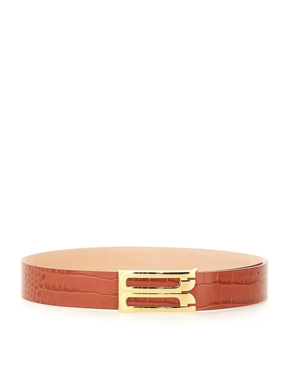 Victoria Beckham Ceinture - Marron Clair | 1125ABL006370ABRICKRED