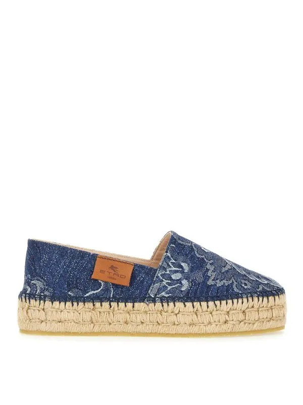 Etro Espadrilles - Foncé Délavé - Femme | WS4G0002AD278S9090