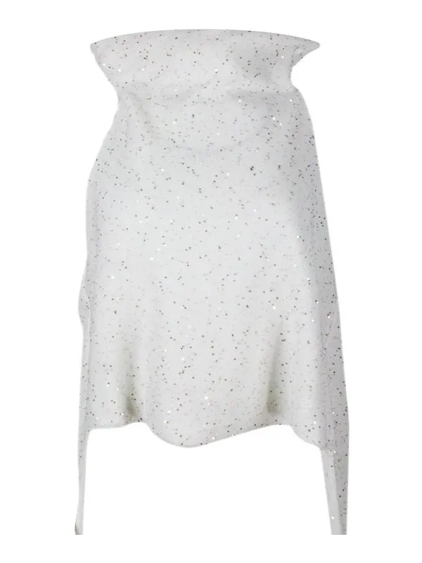 Lorena Antoniazzi Veste Casual - Blanc - Blanc | P25124AMJ38A2140