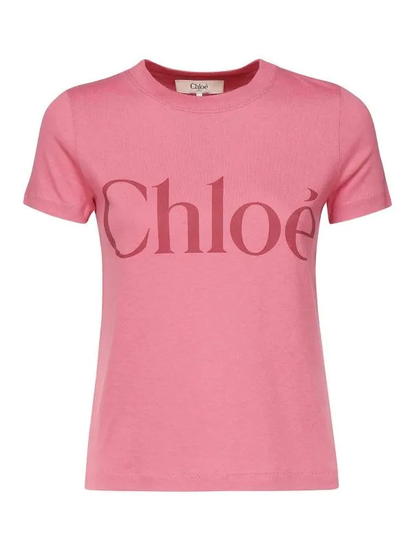 Chloe' T-Shirt - Couleur Chair - Femme | CHC25SJH081926N86N8
