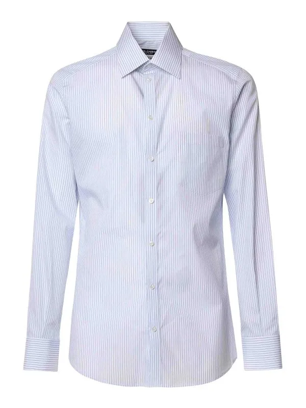 Dolce & Gabbana Chemise - Blanc - Blanc - Homme | G5MQ5TFR50QS8051
