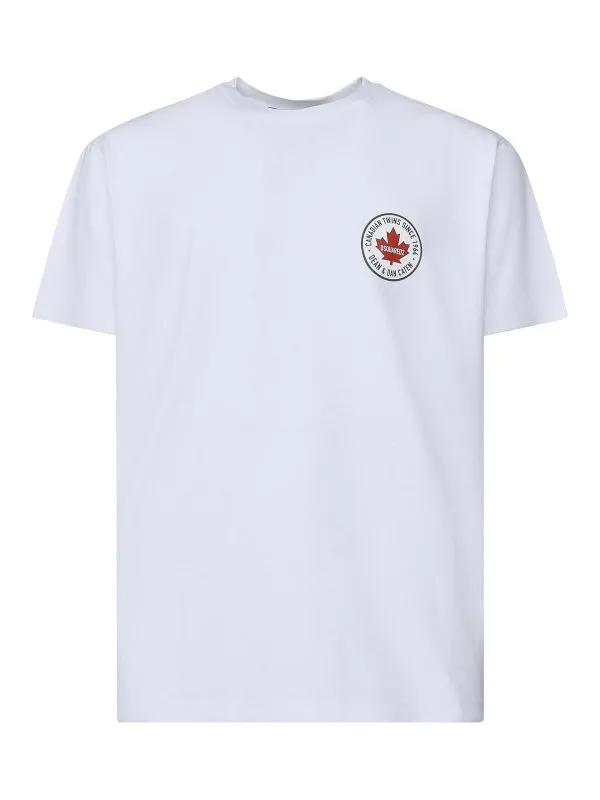 Dsquared2 T-Shirt - Blanc - Blanc - Homme | S74GD1396D20020100