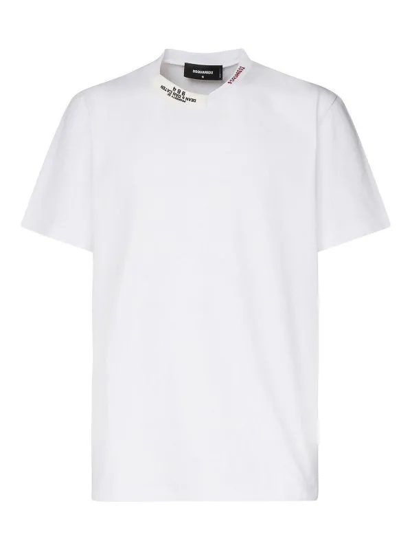 Dsquared2 T-Shirt - Blanc - Blanc - Homme | S74GD1417D20020100