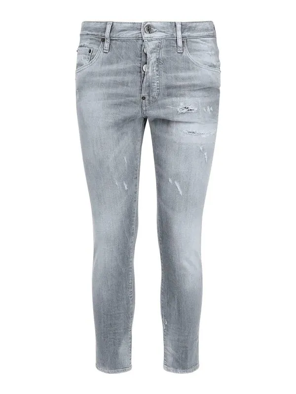 Dsquared2 Jean Skinny - Gris - Gris - Homme | S74LB1656S30260852