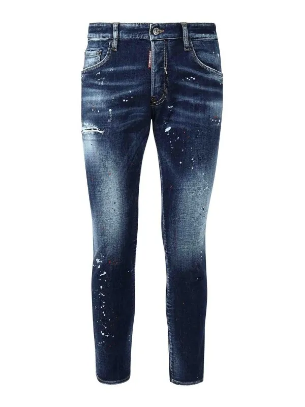 Dsquared2 Jean Skinny - Bleu - Bleu - Homme | S74LB1660S30664470