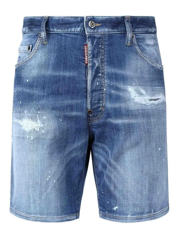 Dsquared2 Short - Bleu - Bleu - Homme | S74MU0881S30872470