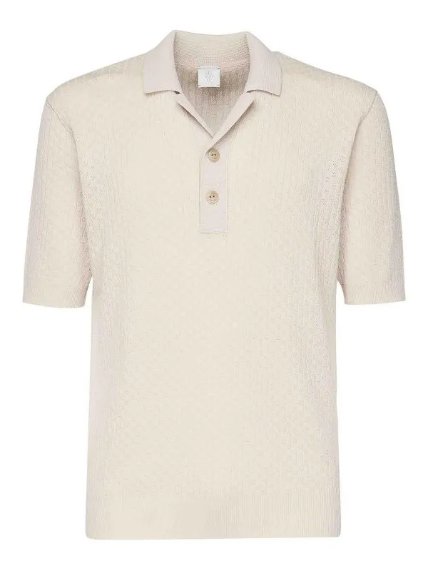 Eleventy Polo - Beige - Beige - Homme | K76POLK25MAG0A00102NNN