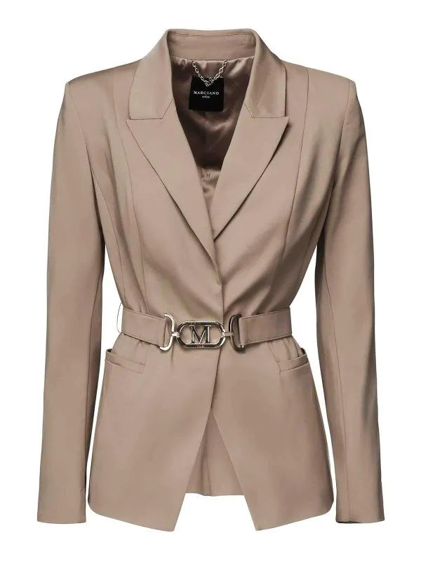 Marciano Blazer - Gris - Beige - Femme | 5RGN049544ZG1K8