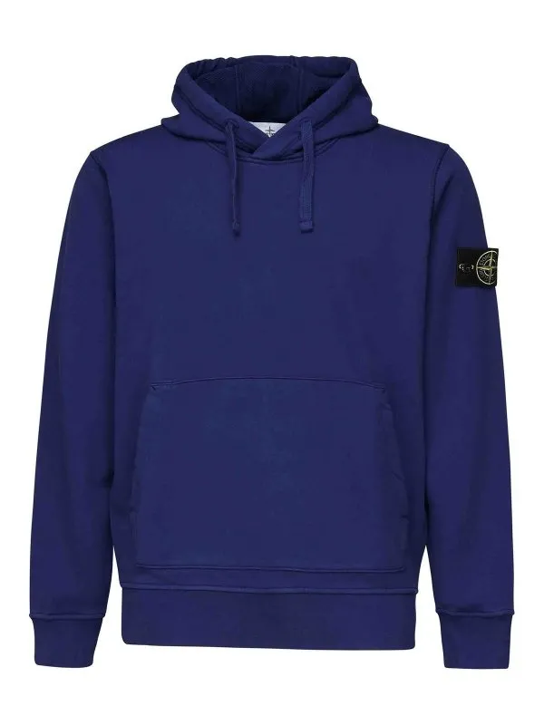 Stone Island Sweat-Shirts - Noir - Bleu | K1S156100045S0051V0022