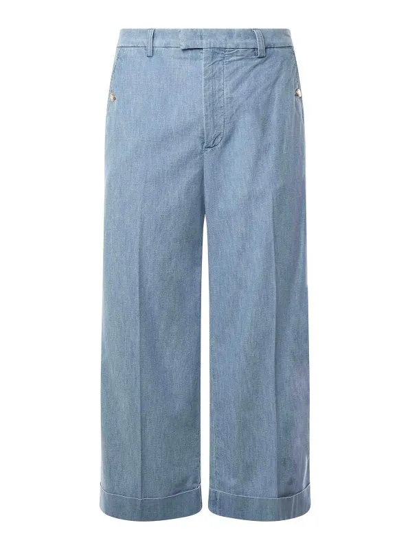 Valentino Garavani Pantalons Décontractés - Bleu | 6V3DD03UALM508