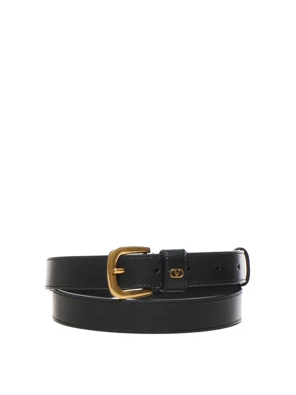 Valentino Garavani Ceinture - Noir - Noir - Homme | 6Y2T0SD7DHP0NO