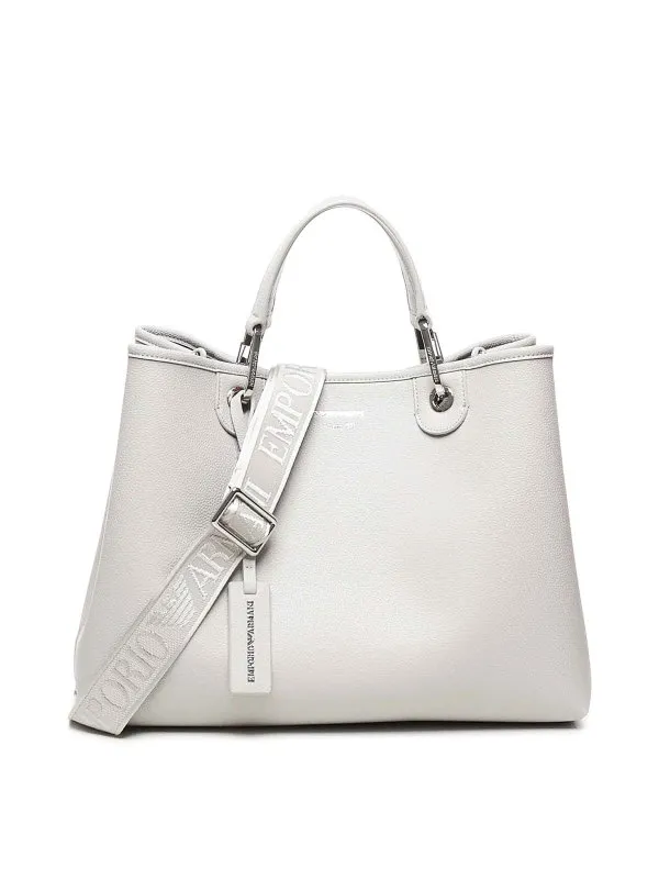Emporio Armani Sac Cabas - Gris - Gris | EW000360AF12036M8118