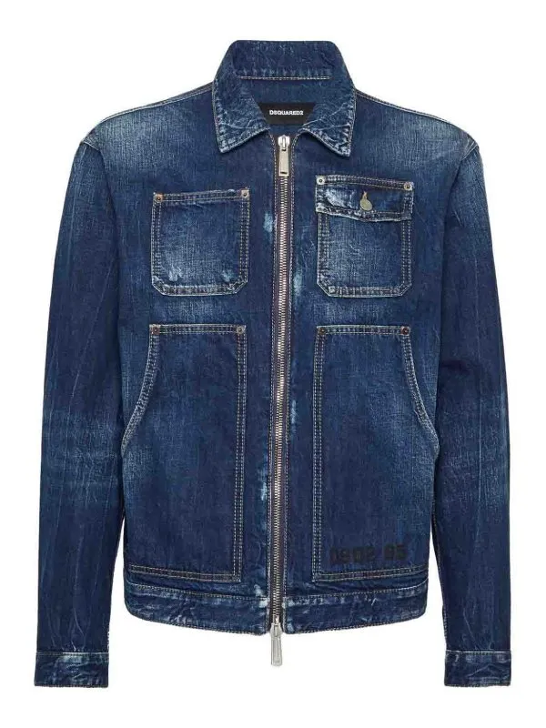Dsquared2 Veste en jean - Denim - Homme | S74AM1552S30309470