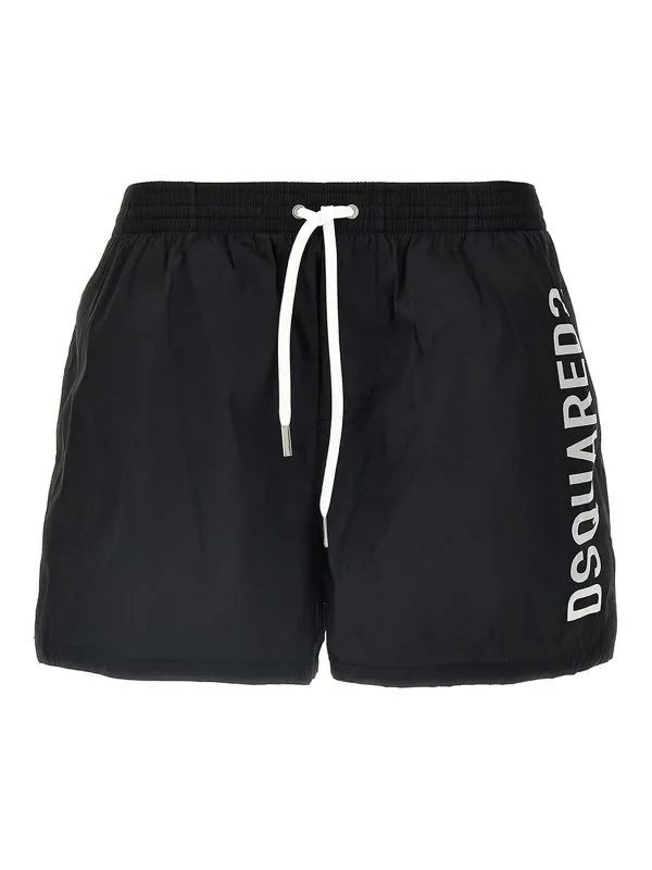 Dsquared2 Short De Bain - Noir - Noir - Homme | D7B646000010