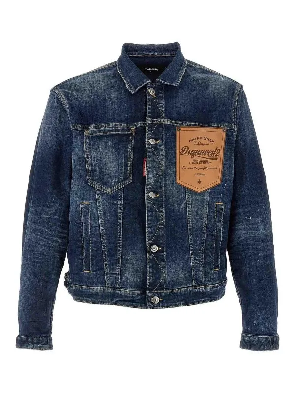 Dsquared2 Veste Casual - Bleu - Bleu - Homme | S74AM1561S30664470
