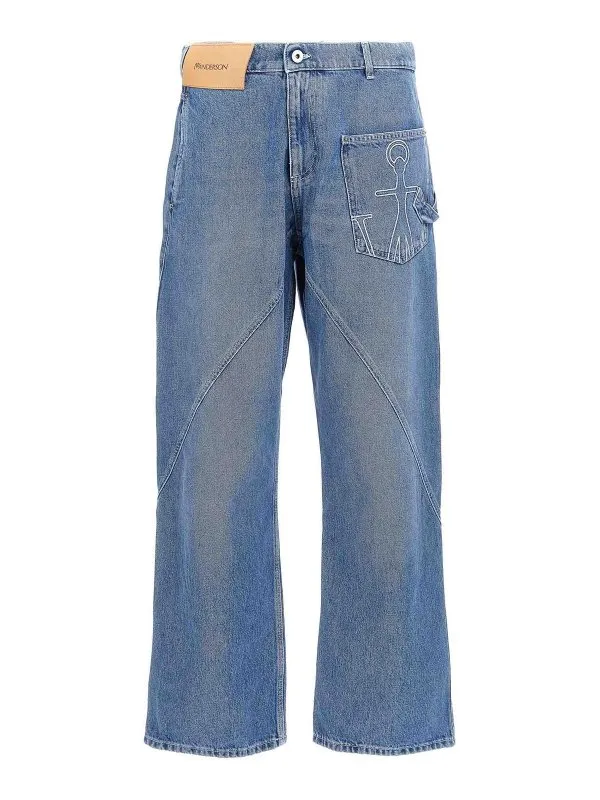 J.W. Anderson Jean Bootcut - Bleu - Bleu - Homme | DT0110PG1735804