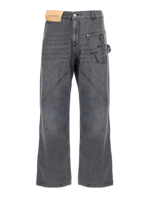 J.W. Anderson Jean Bootcut - Gris - Gris - Homme | DT0110PG1745929