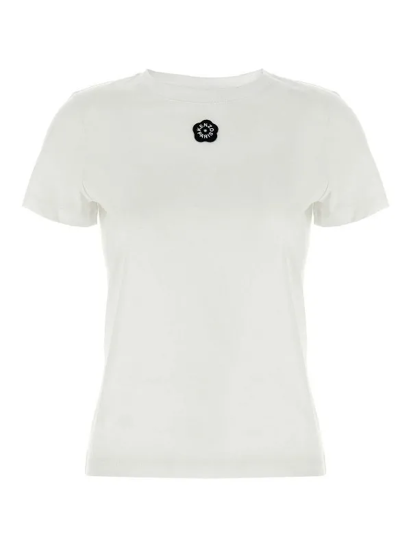 Kenzo T-Shirt - Blanc - Blanc - Femme | FF52TS1594SO01