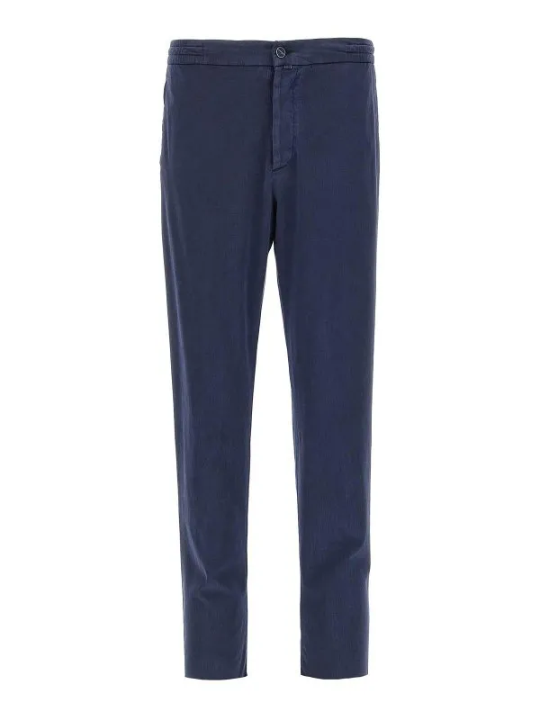 Kiton Pantalons Décontractés - Bleu - Bleu | UPLACK0606F1900J