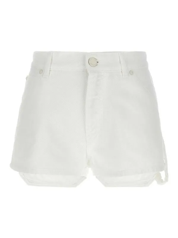 Pinko Short - Blanc - Blanc - Femme | 104893A2HDZ14 | thebs.com