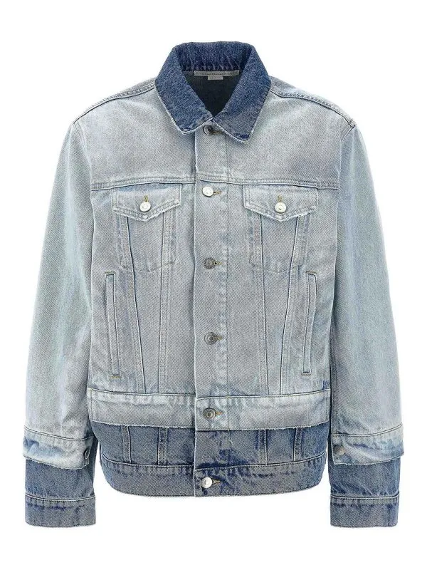 Stella Mccartney Veste En Jean - Bleu Clair | 6D03443SQH104545
