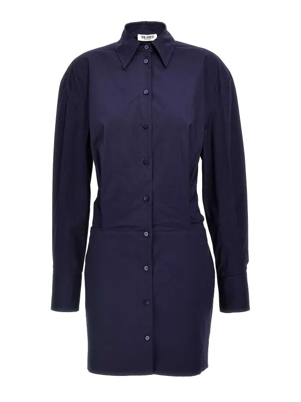 The Attico Robe Courte - Bleu - Bleu - Femme | 250WCA00093184