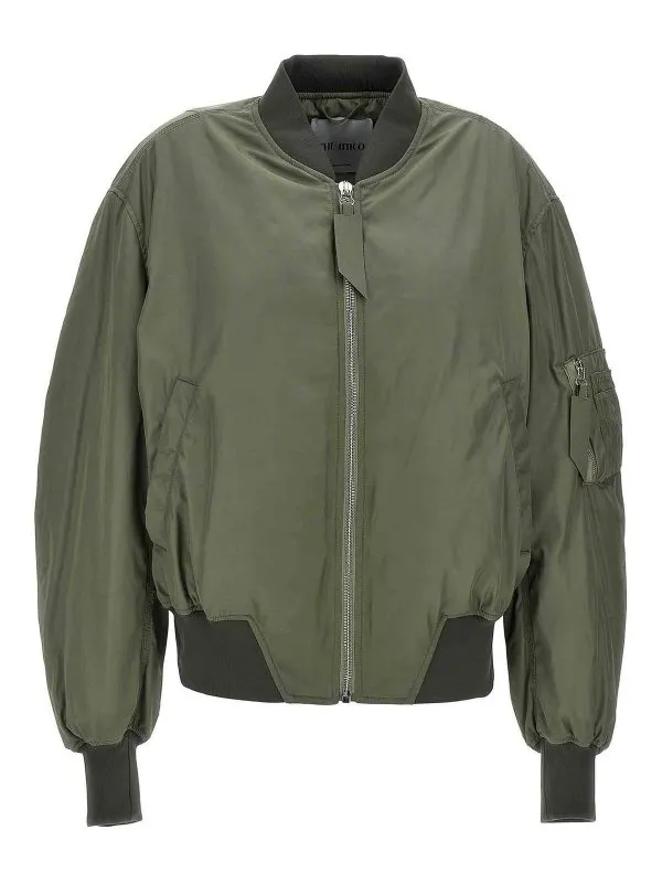 The Attico Bomber - Vert - Vert - Femme | 250WCB00070828