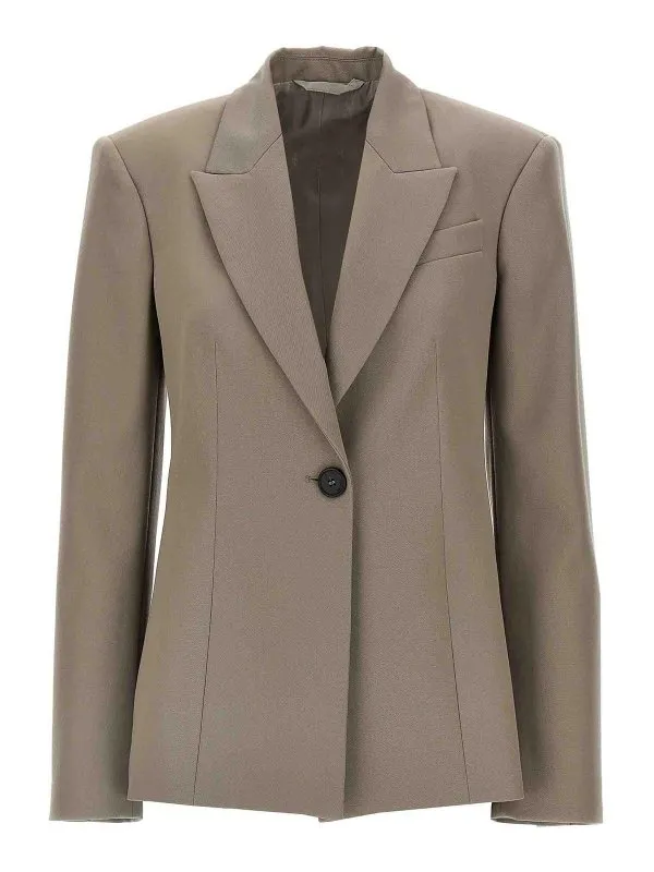 The Attico Blazer - Gris - Gris - Femme | 250WCG00061215